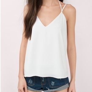 Edge Of Night Ivory Cami Top